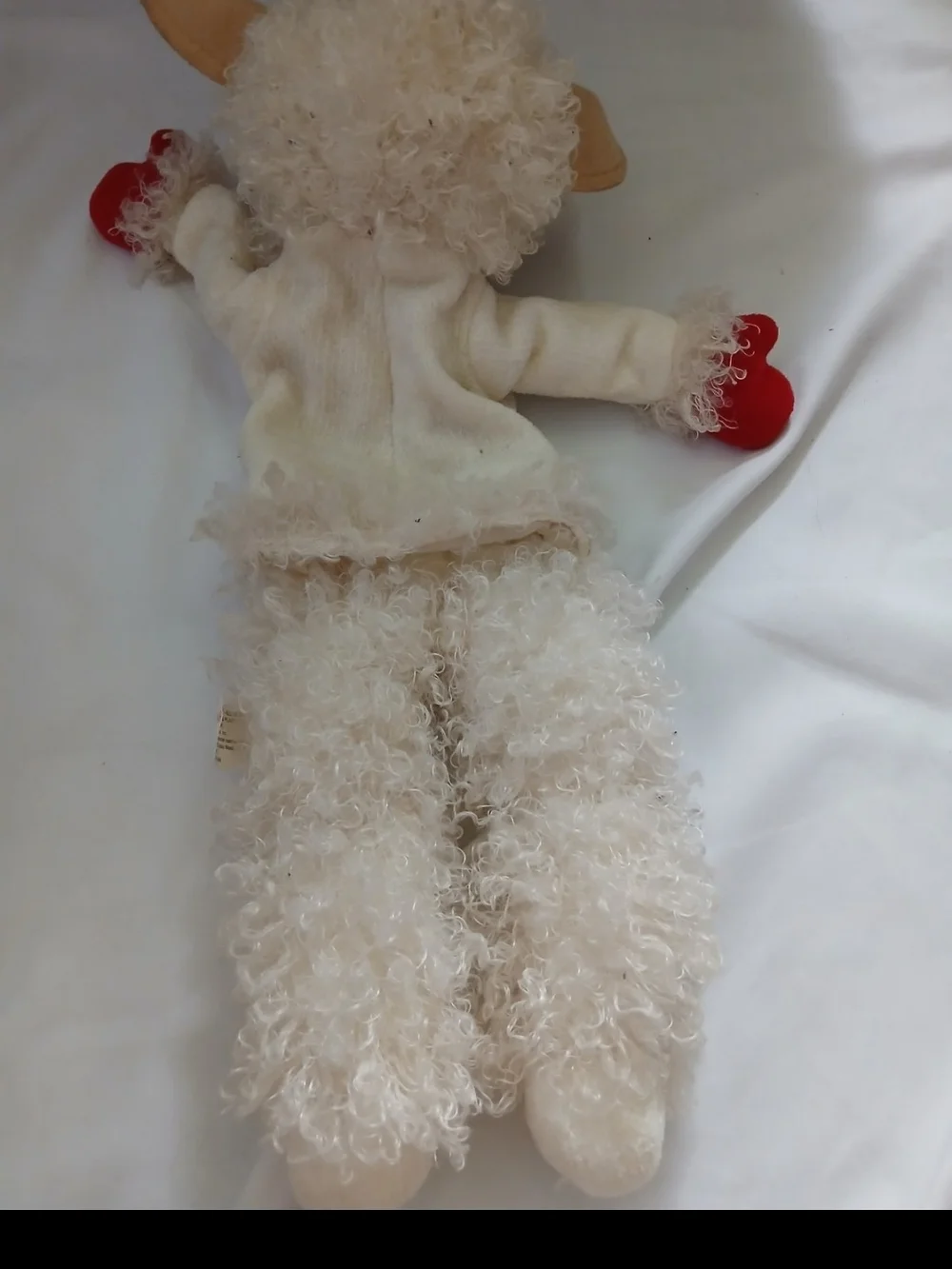 Vintage 90s 1993 Shari Lewis Lamb Chop Twin Flat Sheet . lamb chop puppet